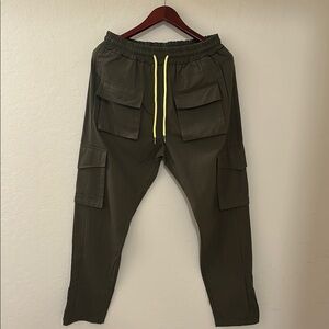 Men's Olive Cargo Pants